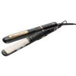 Lisseur Céramique Kératine Bellissima Steam Ceramic & Keratin 230ºC 3 Réglages Arrêt Automatique Noir Or
