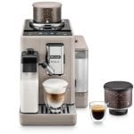 DeLonghi Rivelia Kaffeevollautomat mit Milchtank, 19 Bar, beige DeLonghi Rivelia Kaffeevollautomat mit Milchtank, 19 Bar, beige