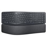 Logitech ERGO K860 Wireless Split Keyboard - Tastiera Ergonomica Wireless, Poggiapolsi, Connettività Bluetooth e USB, Compatibile con Windows e Mac