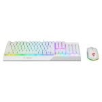 MSI Vigor GK30 Combo White tastiera Mouse incluso USB QWERTY Italiano Bianco