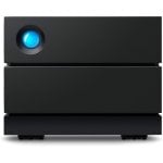 LaCie 2big RAID 16TB array di dischi Desktop Nero