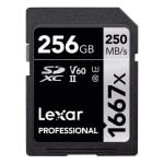 Lexar SDXC, 256 GB 256 Go UHS-II Classe 10