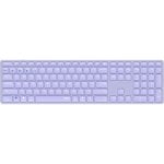Rapoo E9800M Tastiera wireless Qwerty multimodale ultrasottile viola