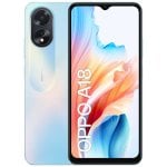 OPPO A18 4G Smartphone, AI Doppia fotocamera 8+2MP, Selfie 5MP, Display 6.56” 90HZ LCD HD+, 5000mAh, RAM 4 (Esp 1GB/2GB/4GB)+ROM 128GB (esp1TB), IP54, [Versione Italia],Glowing Blue