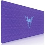 Valk Gaming Mousepad XXL Alfombrilla Gaming Tela 80x30cm Lila Místico
