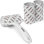Rodillo Quitapelusas Duronic Roll1x2 (60 Hojas) + 2 Recambios - Elimina Pelos,  Polvo Y Pelusas