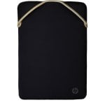 HP Reversible Protective 15.6-inch Gold Laptop Sleeve 39,6 cm (15.6") Estojo Preto, Dourado