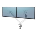 Fellowes Dual-Monitorständer 32" VESA 100 Max 8kg Weiß Fellowes Dual-Monitorständer 32" VESA 100 Max 8kg Weiß