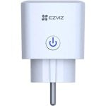 Prise intelligente EZVIZ T30-10B-EU WiFi Blanche Contrôle Voix Mesure Consommation Prise intelligente EZVIZ T30-10B-EU WiFi Blanche Contrôle Voix Mesure Consommation