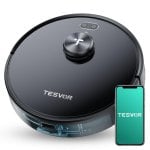 Tesvor S4 Robot Aspirador con Navegación Láser Gris Espacial Tesvor S4 Robot Aspirador con Navegación Láser Gris Espacial