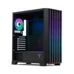 Yeyian Phoenix Mid Tower ARGB Cristal Templado USB-C Negra