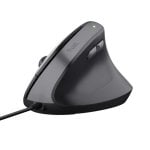 Souris Trust Bayo II ergonomique câblée 2400 DPI avec boutons latéraux Souris Trust Bayo II ergonomique câblée 2400 DPI avec boutons latéraux