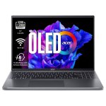 Acer Swift SFG16-71-72JL Computer portatile 40,6 cm (16") 3.2K Intel® Core™ i7 i7-1355U 16 GB LPDDR5-SDRAM 512 GB SSD Wi-Fi 6E (802.11ax) Windows 11 Home Grigio