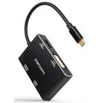 Nanocable Adaptador de Vídeo USB-C a HDMI/DVI/DisplayPort/VGA Nanocable Adaptador de Vídeo USB-C a HDMI/DVI/DisplayPort/VGA
