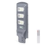 Aigostar Farola de Energía Solar IP65 150W 6500K 1500 Lúmenes Gris Aigostar Farola de Energía Solar IP65 150W 6500K 1500 Lúmenes Gris