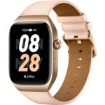 Mibro Watch T2 GPS 22mm AMOLED Dourado Bateria 300 mAh Tela de Alta Resolução