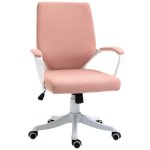 Vinsetto Silla De Oficina Giratoria Con Reposabrazos 62x69x92-100 Cm Rosa Vinsetto Silla De Oficina Giratoria Con Reposabrazos 62x69x92-100 Cm Rosa