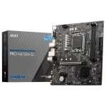 MSI PRO H610M-G scheda madre Intel H610 LGA 1700 micro ATX