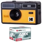 Kodak Pack Fotocamera analogica riutilizzabile Kodak i60 + Pellicola ISO 100 con 36 esposizioni Giallo