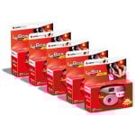 AgfaPhoto LeBox Flash Pack 5X Fotocamera usa e getta con flash per 27 foto AgfaPhoto LeBox Flash Pack 5X Fotocamera usa e getta con flash per 27 foto