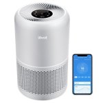 Purificador de Ar Levoit Core 300S Pro HEPA WiFi 22dB 240m³/h 50m² Cinzento