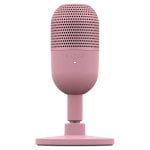 Mini microfono a condensatore Razer Seiren V3 per lo streaming rosa