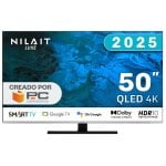 Nilait Luxe 50" UC8003S QLED UHD 4K Dolby Atmos VRR Google TV Subwoofer Filmmaker