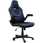 SEDIA DA GAMER TRUST GXT 703 NERO/BLU 25129 CLASSE 4 SOLLEVAMENTO A GAS BRACCIOLO PIEGHEVOLE BLOCCO INCLINAZIONE Max. 140Kg