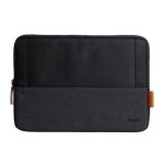 Capa Trust Lisboa Sleeve para Portátil 13,3" Poliéster Reciclado Preto Acolchoada