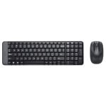 Tastiera Logitech Wireless Combo MK220 Mouse incluso RF wireless QWERTY Italiano Nero