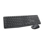 Tastiera Logitech MK235 Mouse incluso USB QWERTY Grigio Italiano