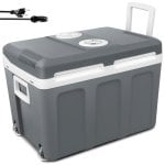 Briebe CF1155 Geleira Portátil Elétrica de Viagem, Carro, Camping, 40 L, Ligação 12V e 220V