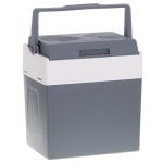 Briebe Cf1153 Réfrigérateur électrique portable pour voyage, voiture, camping, 28 L, connexion 12v et 220v, refroidit
