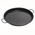 Briebe Pan46 Briebe Paellera Valenciana Esmaltada 46cm, Amtiadherente 12 Raciones De Paella, Gas, Ho