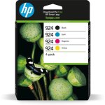 Conjunto de 4 cartuchos de tinta originais HP 924 CMYK