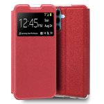 Custodia Flip Cover tinta unita rossa per Samsung A356 Galaxy A35 5G