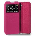 Coole rosafarbene, schlichte Flip-Cover-Hülle für Samsung A556 Galaxy A55 5G