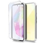 Coque en silicone transparente avant et arrière 3D cool pour Samsung A356 Galaxy A35 5G Coque en silicone transparente avant et arrière 3D cool pour Samsung A356 Galaxy A35 5G