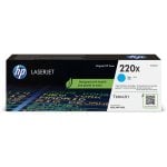 Cartouche de toner LaserJet cyan authentique HP 220X
