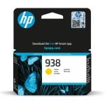 Cartouche d'encre jaune authentique HP 938