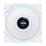 Lian-Li UNI FAN TL LCD 120 RGB Reverse Ventilador Suplementario con Pantalla 120mm Blanco Lian-Li UNI FAN TL LCD 120 RGB Reverse Ventilador Suplementario con Pantalla 120mm Blanco