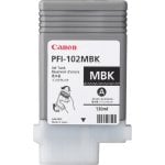 Canon PFI-102MBK Cartouche d'encre originale Noir Mat