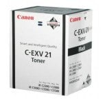 Cartucho de toner preto original Canon C-EXV 21