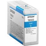 Inktcartridge Epson T8502 Cyaan 80 ml SureColor SC-P800