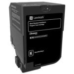 Lexmark 74C2SK0 cartouche de toner 1 pièce(s) Original Noir