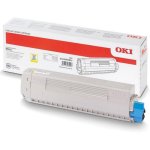 Cartouche de Toner Original Oki 45862814 Jaune
