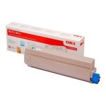 Cartouche de Toner Original Oki 45862816 XL Cyan
