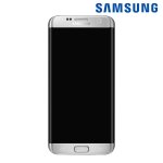 Tablette complète Samsung S7 Edge Écran LCD Tactile Verre Original Argent