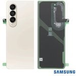 Cache batterie d'origine Samsung Galaxy Z Fold 4 beige avec objectif