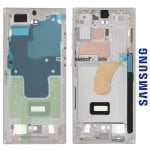 Châssis central Samsung pour Samsung S23 Ultra Original Service Package Beige